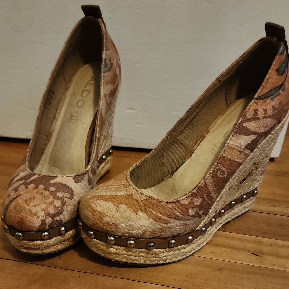 Aldo Women's Patterned Wedge Shoes